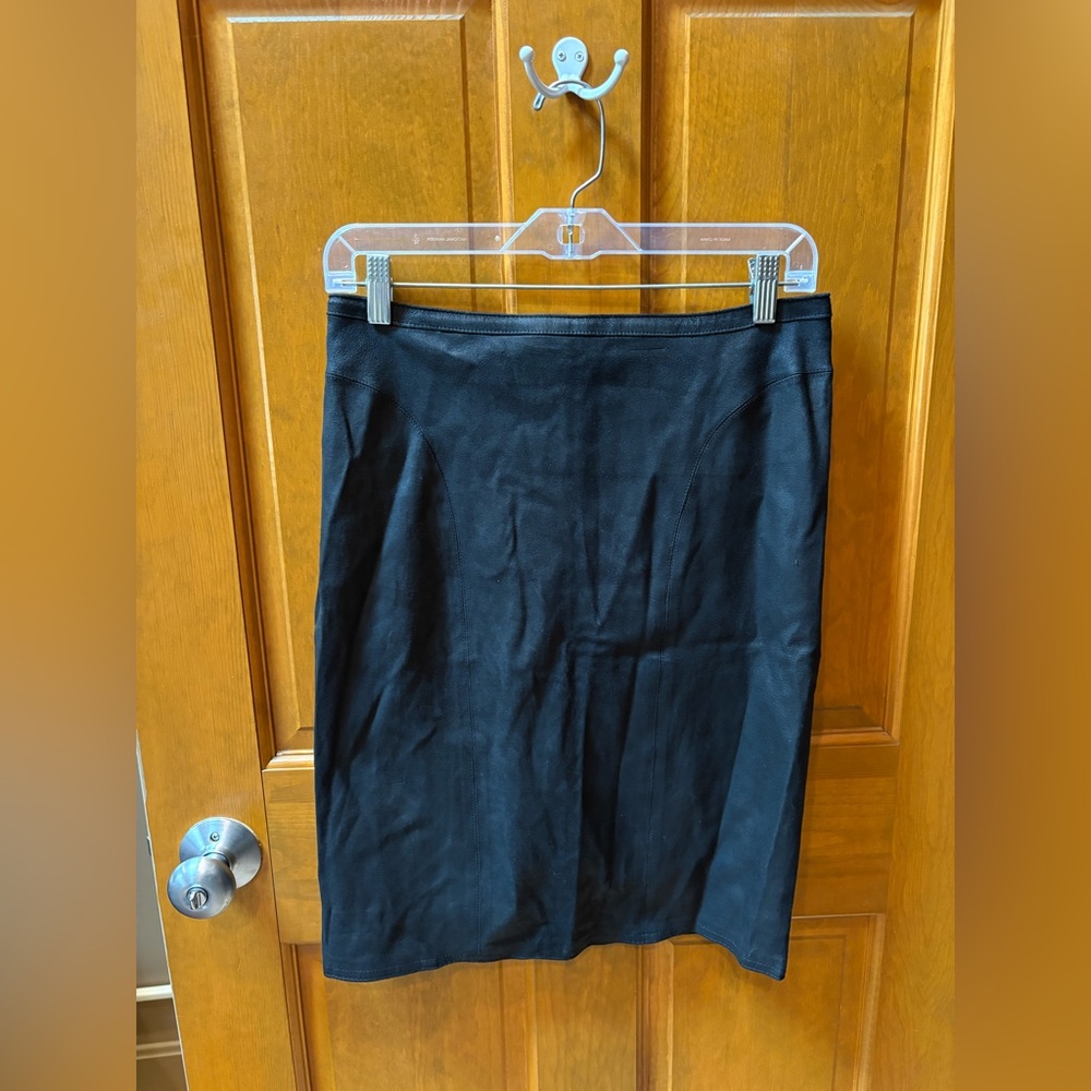 Kiki De Montparnasse Women’s 100% Leather Pencil Skirt Size Large